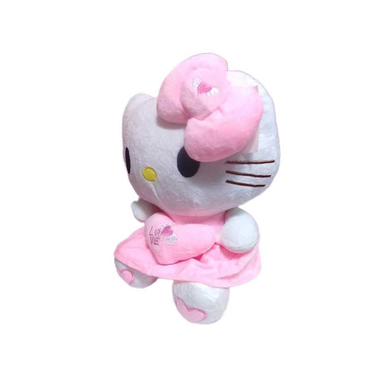 عروسک پولیشی کیتی قلب بدست، ضد حساسیت و مناسب کودکان