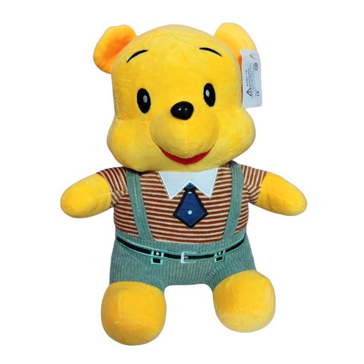 خرید عروسک خرس پو کرواتی اورجینال وارداتی، ضد حساسیت و قابل شستشو، هدیهای محبوب برای کودکان