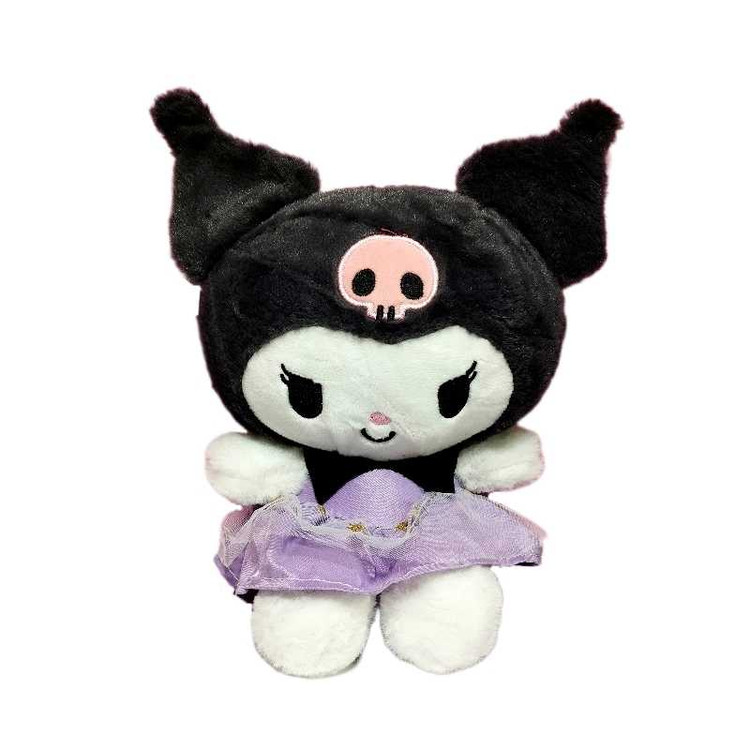 خرید عروسک کرومی لباس بنفش وارداتی، نرم و ضد حساسیت، قابل شستشو، هدیهای محبوب برای کودکان و نوجوانان