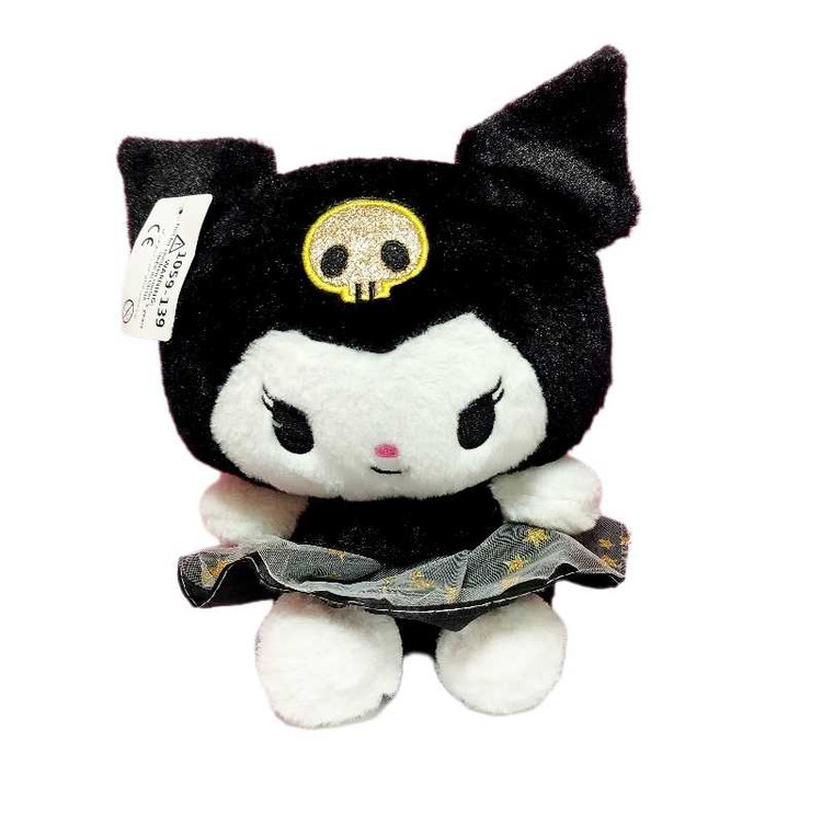 عروسک کرومی لباس مشکی اورجینال ۲۵ سانتیمتری با پارچه پولیشی نرم و لطیف، انتخابی خاص برای هدیه متفاوت