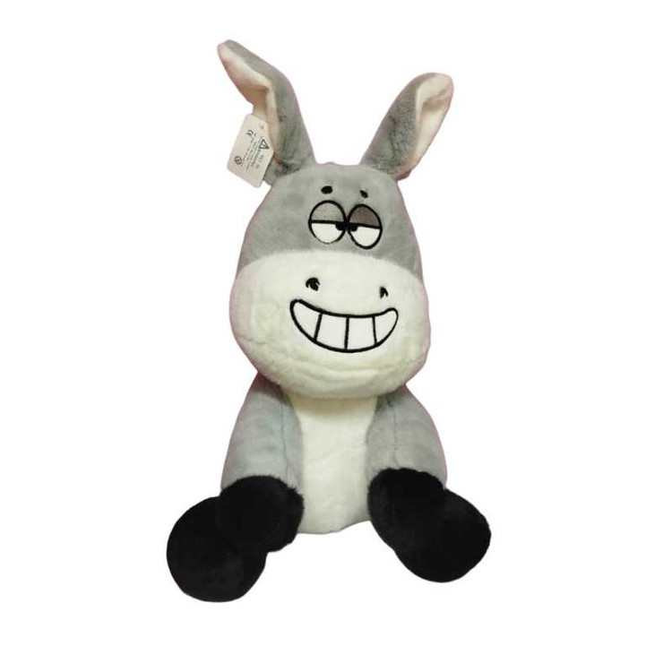 خرید عروسک الاغ خندان بزرگ اورجینال ۵۰ سانتیمتری، نرم و پولیشی وارداتی، ضد حساسیت و قابل شستشو، هدیهای خاص و محبوب