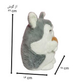 فروش عروسک هاسکی گوشت به دست اورجینال ۲۰ سانتیمتری، ضد حساسیت و قابل شستشو با پارچه پولیشی خارجی باکیفیت