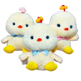 فروش عروسک جوجه گل به سر اورجینال ۲۰ سانتیمتر، ضد حساسیت و قابل شستشو با پارچه پولیشی خارجی