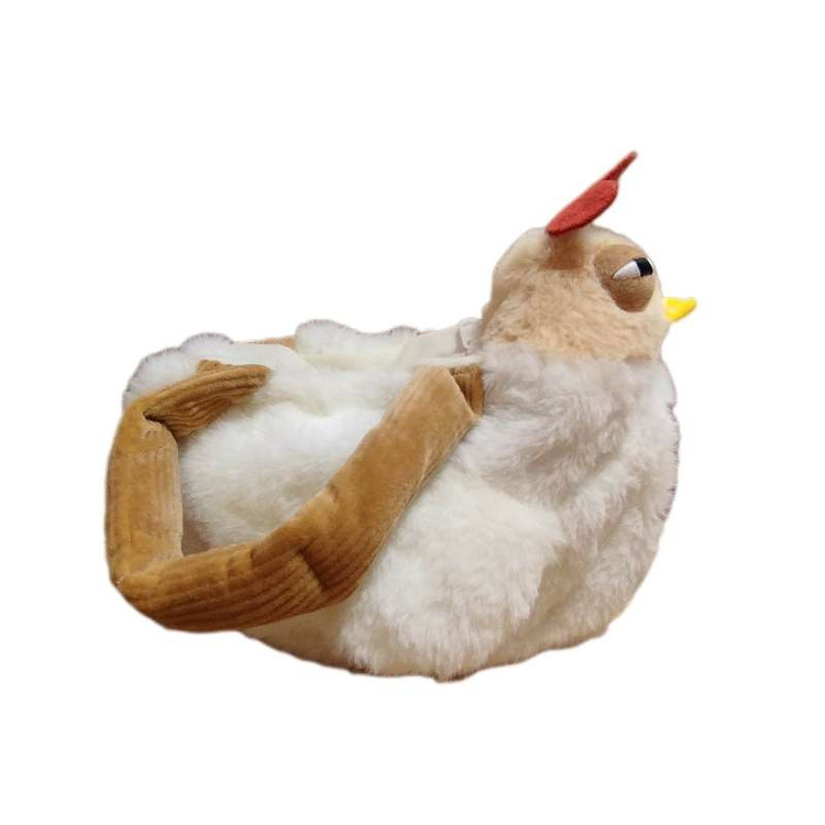 کیف عروسکی مرغ خمار با طراحی بانمک و رنگهای روشن، مناسب برای کودک و نوجوان