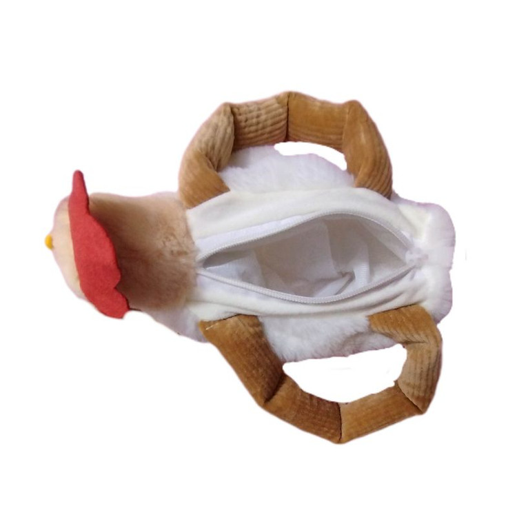 کیف فانتزی مرغ با پارچه نرم و قابل شستشو، انتخابی خاص برای هدیه کودکانه