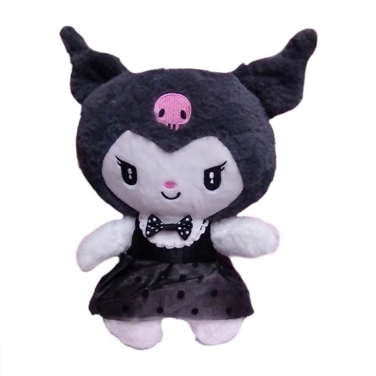 عروسک کرومی خاکستری با ارتفاع ۲۵ سانتیمتر، طراحی خاص و قابل شستشو بدون افت کیفیت