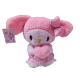 عروسک پولیشی ملودی با رنگهای ملایم و طراحی لطیف، مناسب برای دکور اتاق خواب کودک