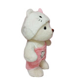 خرس پولیشی نرم با طراحی فانتزی و لباس کیتی، همراهی دلنشین برای بازی و خواب کودک