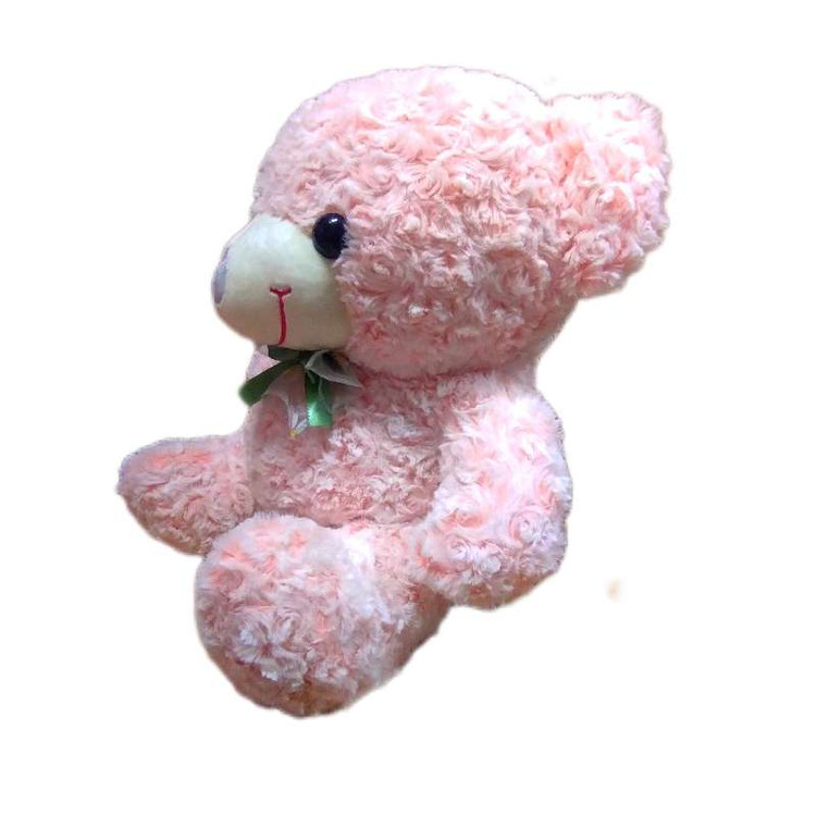 خرس پولیشی صورتی با طراحی لطیف و قابل شستشو، انتخابی خاص برای بازی و دکور کودک