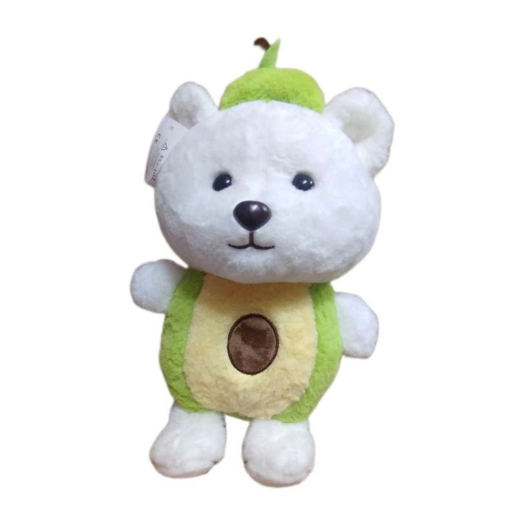 عروسک خرس میوهای با طراحی فانتزی، مناسب برای بازیهای روزانه و شبهای آرام