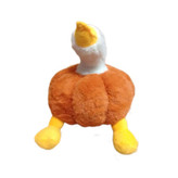 عروسک فانتزی غاز با پارچه ضد حساسیت و ظاهر کدویی، مناسب برای آغوشهای شبانه