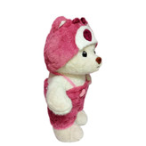 خرس لاتسو با کلاه و لباس خاص، انتخابی عالی برای هدیه تولد و دکور فانتزی کودکانه