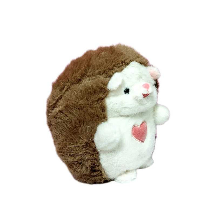 عروسک جوجه تیغی قلبی اورجینال پولیشی در دکور اتاق کودک، شاد و جذاب.