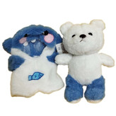 خرس کودکانه با پارچه نرم و قابل شستشو، همراهی دلنشین برای لحظات شاد و خواب کودک